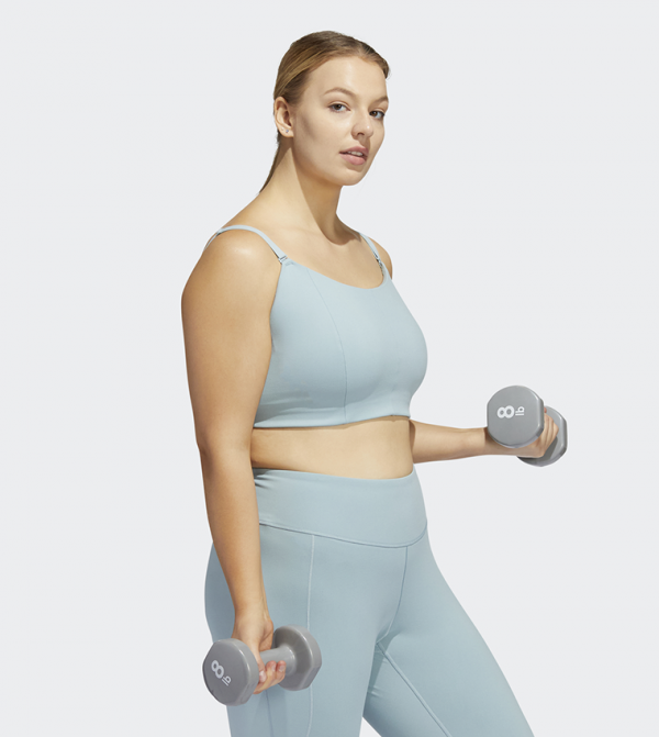 Adidas  Sportswear - Grey Sports Bras
