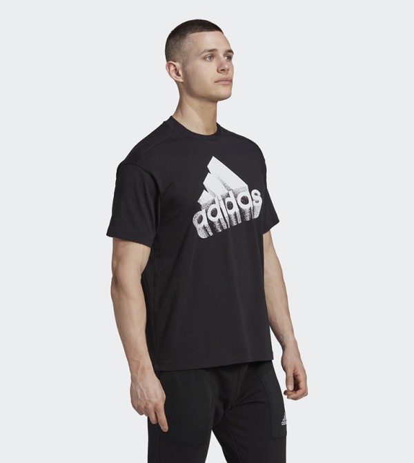 Adidas  T-Shirts & Vests - Black T-shirts