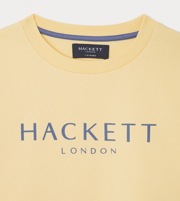 Hackett  Winterwear & Outerwear - Yellow Sweatshirts