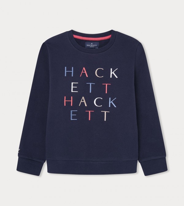 Hackett  Winterwear & Outerwear - Navy Sweatshirts