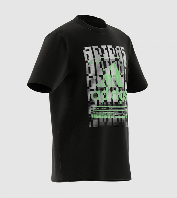 اديداس تيفا - أسود T-shirts