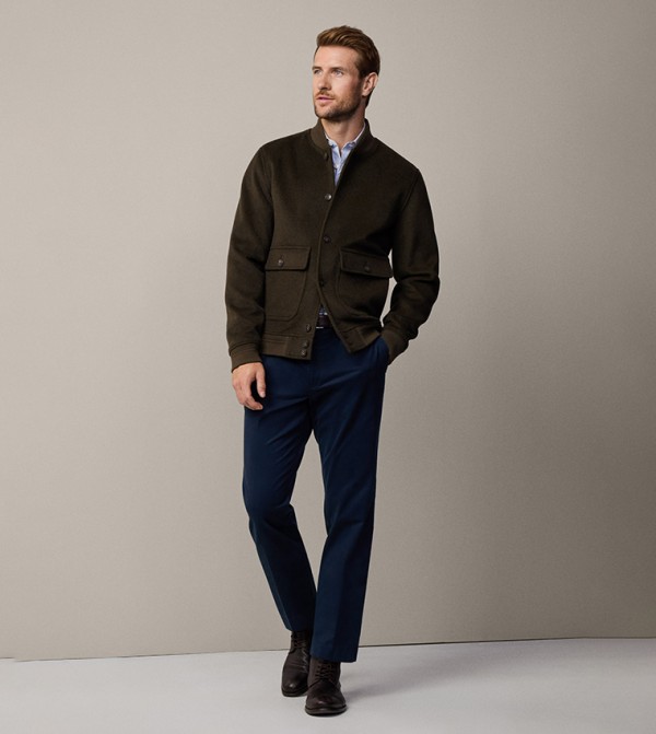 Hackett  Pants & Chinos - Navy Chinos