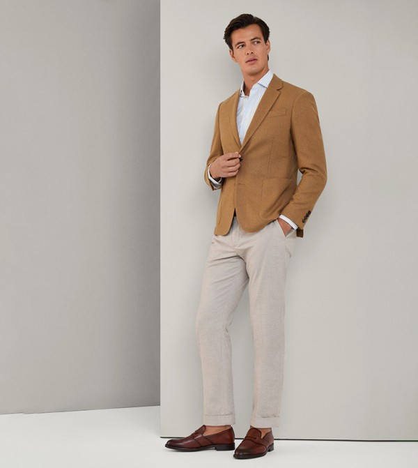 Hackett Hackett - Beige Formal Pants