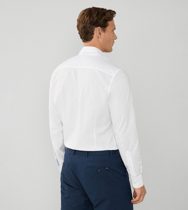 Hackett  Clothing - White Casual Shirts