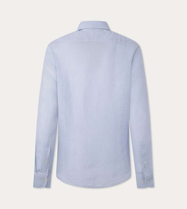 هاكيت family-events - أزرق قميص كاجوال