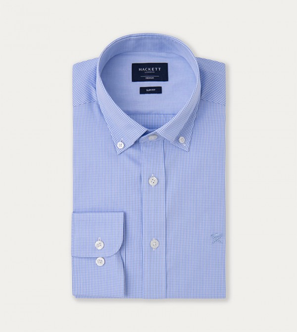 Hackett  Clothing - Blue Casual Shirts