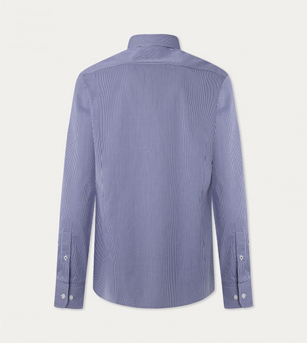 Hackett  Shirts - Blue Casual Shirts