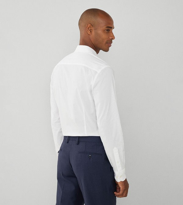 Hackett Shirts - White Casual Shirts