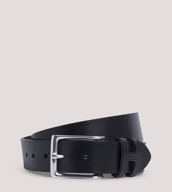 Hackett Hackett - Black Leather Belts