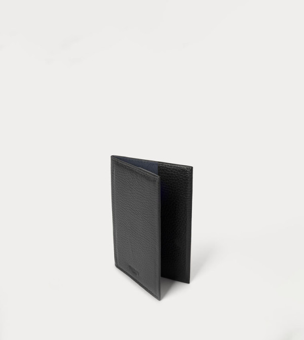 Hackett Passport Covers - Black Passport Covers