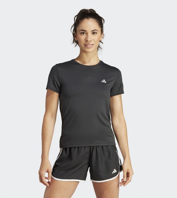 اديداس  ملابس رياضة - أسود تيشيرتات رياضة