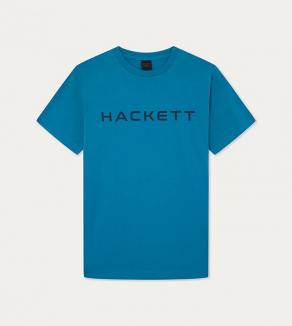 Hackett Hackett - Blue Casual T-Shirts