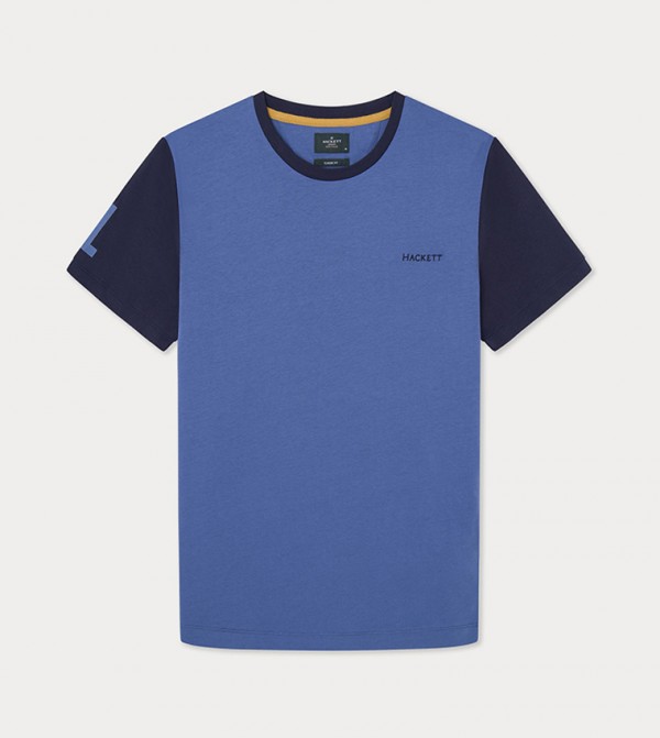 Hackett  Clothing - Blue Casual T-Shirts