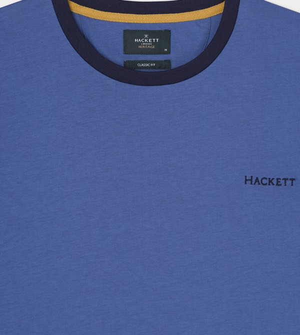 Hackett  Clothing - Blue Casual T-Shirts