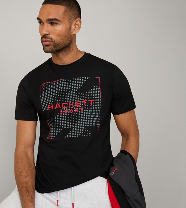 Hackett  Clothing - Black Casual T-Shirts