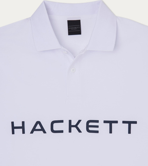 Hackett Hackett - White Polo T-shirts