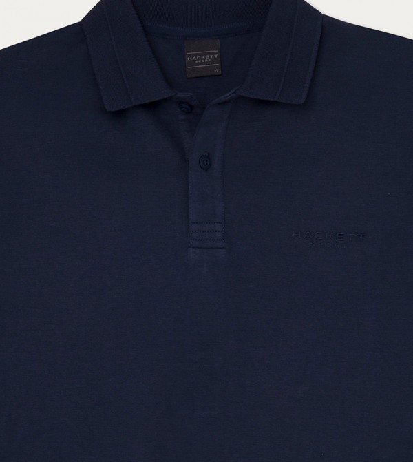 Hackett  Polo T-Shirts - Navy Polo T-shirts