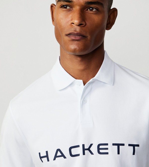 Hackett Hackett - White Polo T-shirts