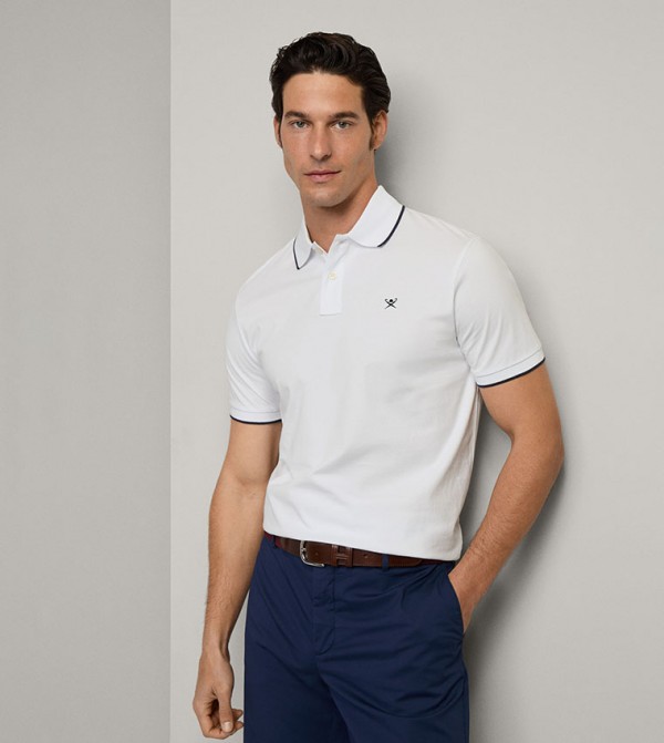 Hackett Hackett - White Polo T-shirts