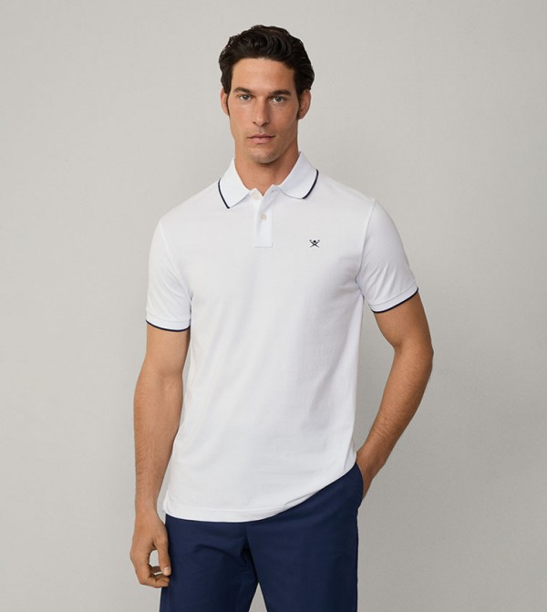 Hackett Hackett - White Polo T-shirts
