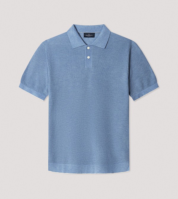 Hackett  - Blue Polo T-shirts