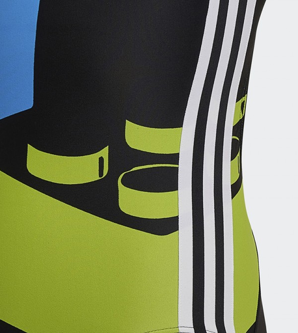 اديداس  ملابس سباحة - أسود ملابس السباحة ذات الأرجل