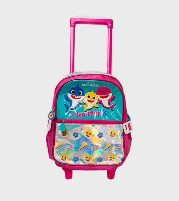BABY SHARK  Trolley Backpack Set - Multi Trolley Backpack Set