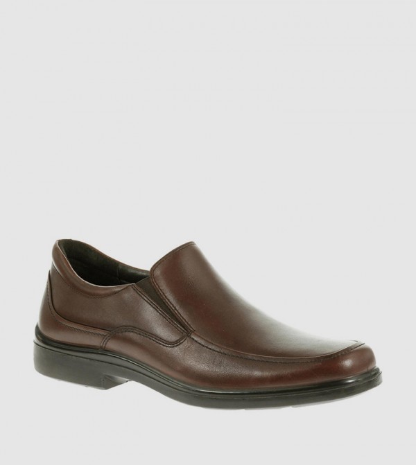 Hush Puppies  - Brown Fomal Slip on