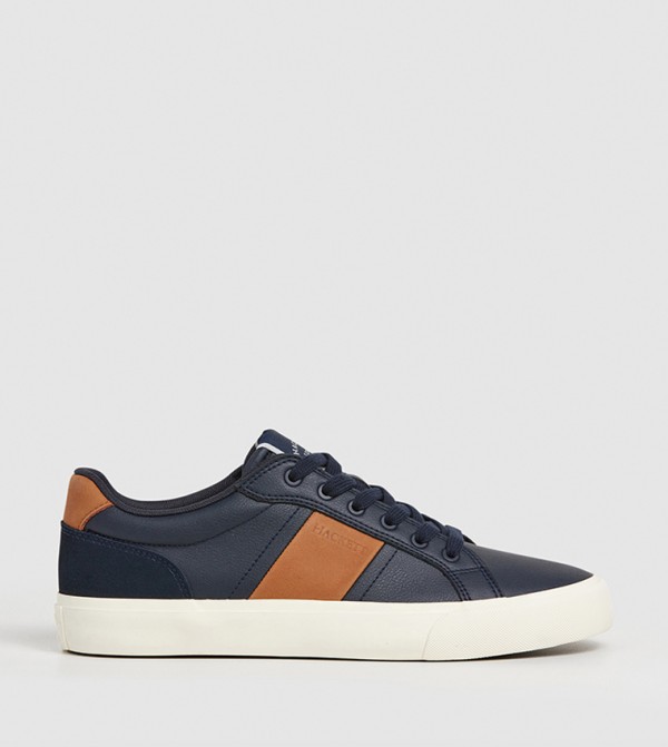 Hackett Hackett - Navy Low Top