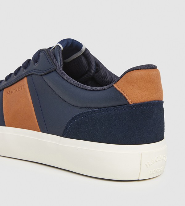 Hackett Hackett - Navy Low Top