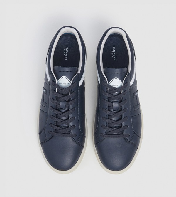 Hackett Hackett - Navy Low Top