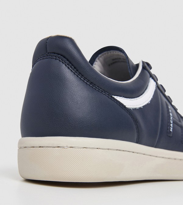 Hackett Hackett - Navy Low Top