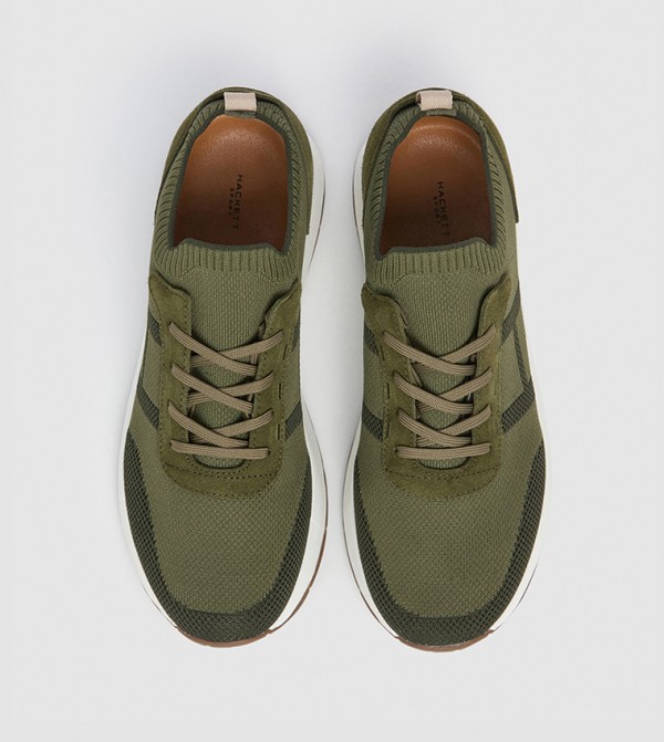 Hackett Hackett - Green Low Top
