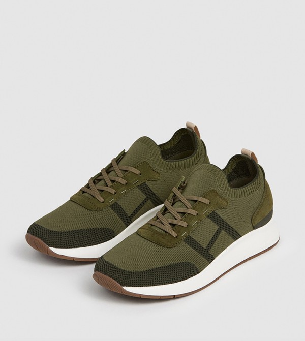 Hackett Hackett - Green Low Top
