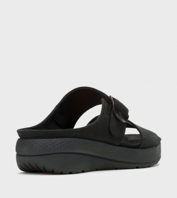 Hush Puppies Hush Puppies - Black Platforms