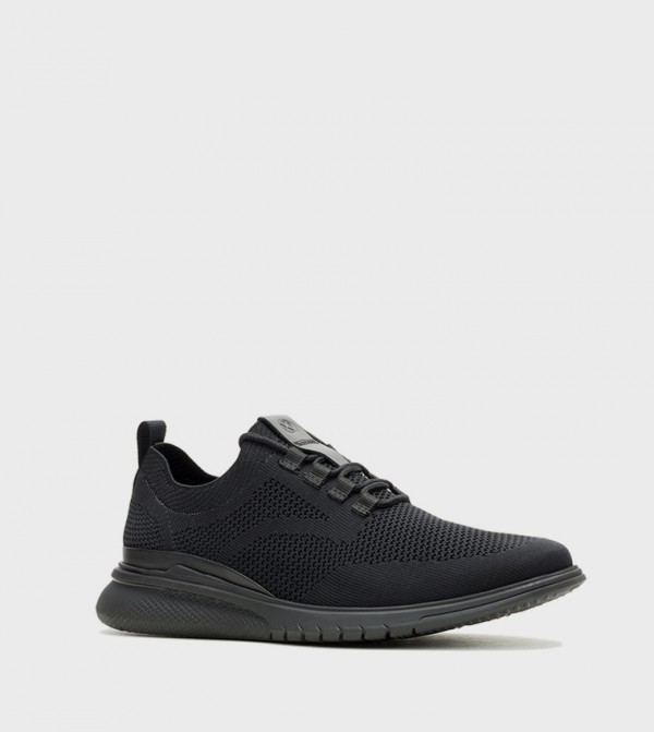 Hush Puppies  - Black Low Top