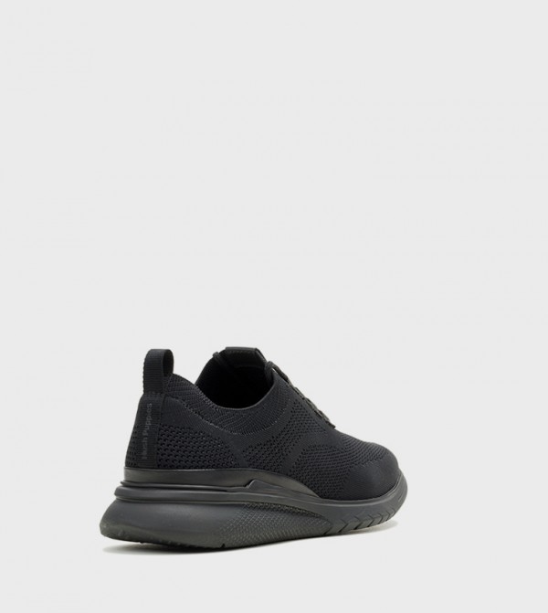 Hush Puppies  - Black Low Top