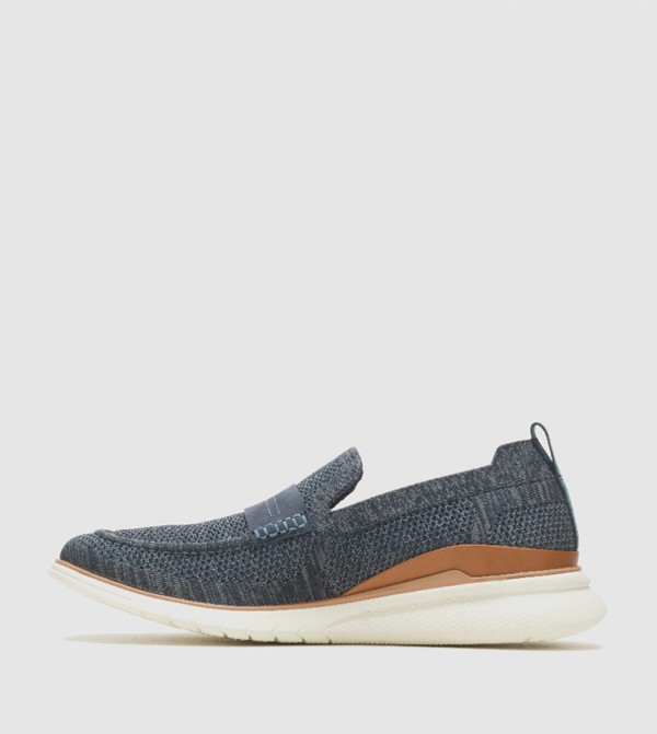 Hush Puppies  - NAVY BLUE Moccasins/Loafer