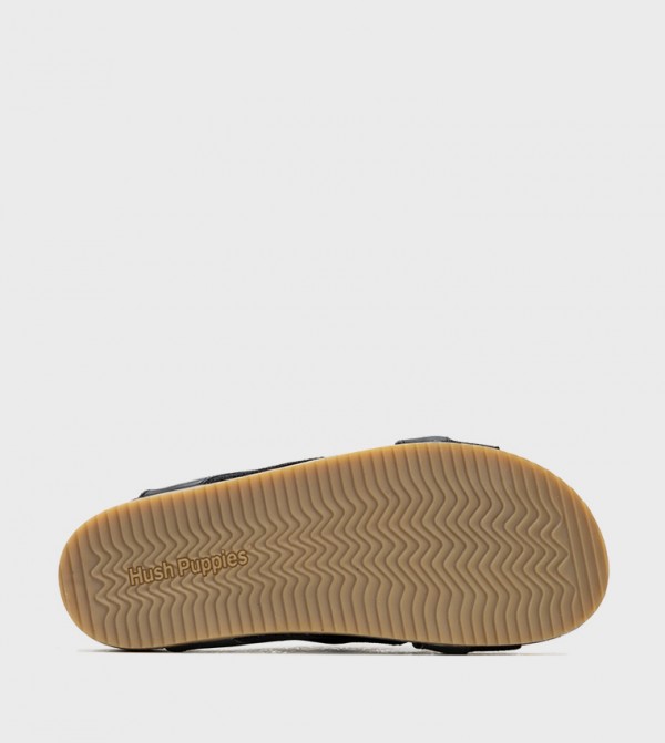 Hush Puppies  - Black Casual Sandals