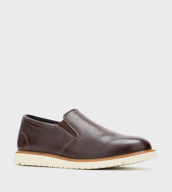Hush Puppies  - Brown Casual Slip-ons