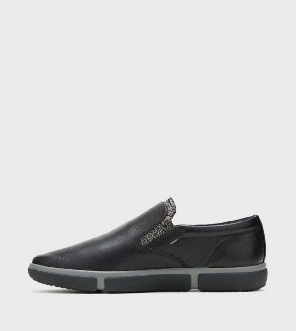 Hush Puppies  Slip-ons - Black Casual Slip-ons