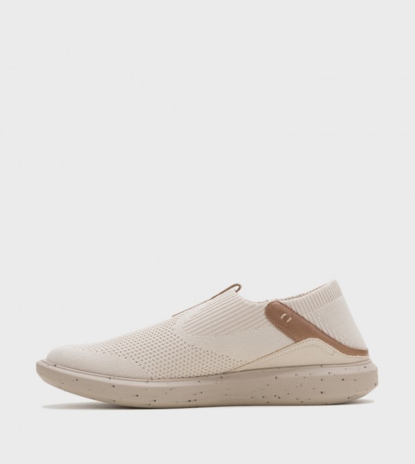 Hush Puppies  Casual Slip-ons - Beige Casual Slip-ons