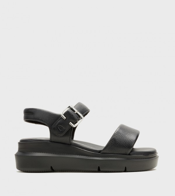 Hush Puppies Hush Puppies - Black Platforms