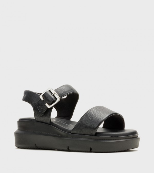Hush Puppies Hush Puppies - Black Platforms