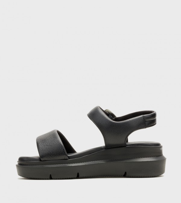 Hush Puppies Hush Puppies - Black Platforms