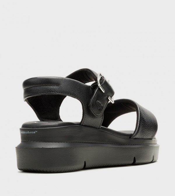 Hush Puppies Hush Puppies - Black Platforms