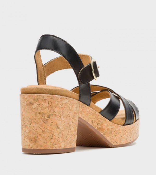 Hush Puppies Hush Puppies - Black Platforms