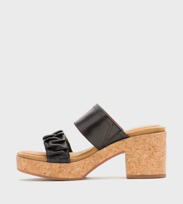 Hush Puppies Hush Puppies - Black Platforms