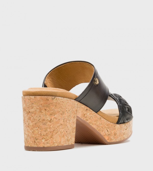 Hush Puppies Hush Puppies - Black Platforms