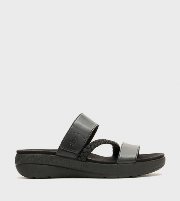 Hush Puppies Hush Puppies - Black Flat Sandals